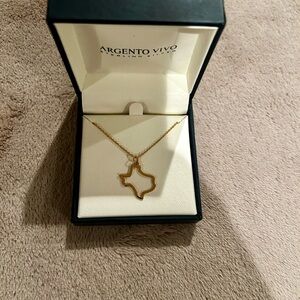Argento Vivo Gold Texas Necklace